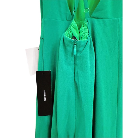 Lulus Mythical Kind of Love in Kelly Green Maxi Dress Size XS Discontinued Color - Picture 9 of 11
